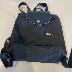 NWOT Longchamp Le Pliage Nylon Backpack - Black